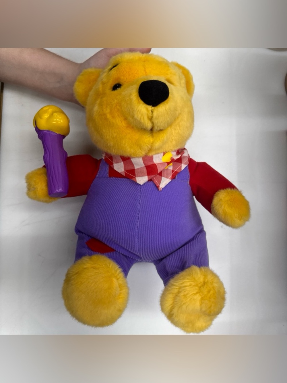 Disney Fisher Price Winnie Pooh 1999 Interactive Talk Wiggle Move Not Tested